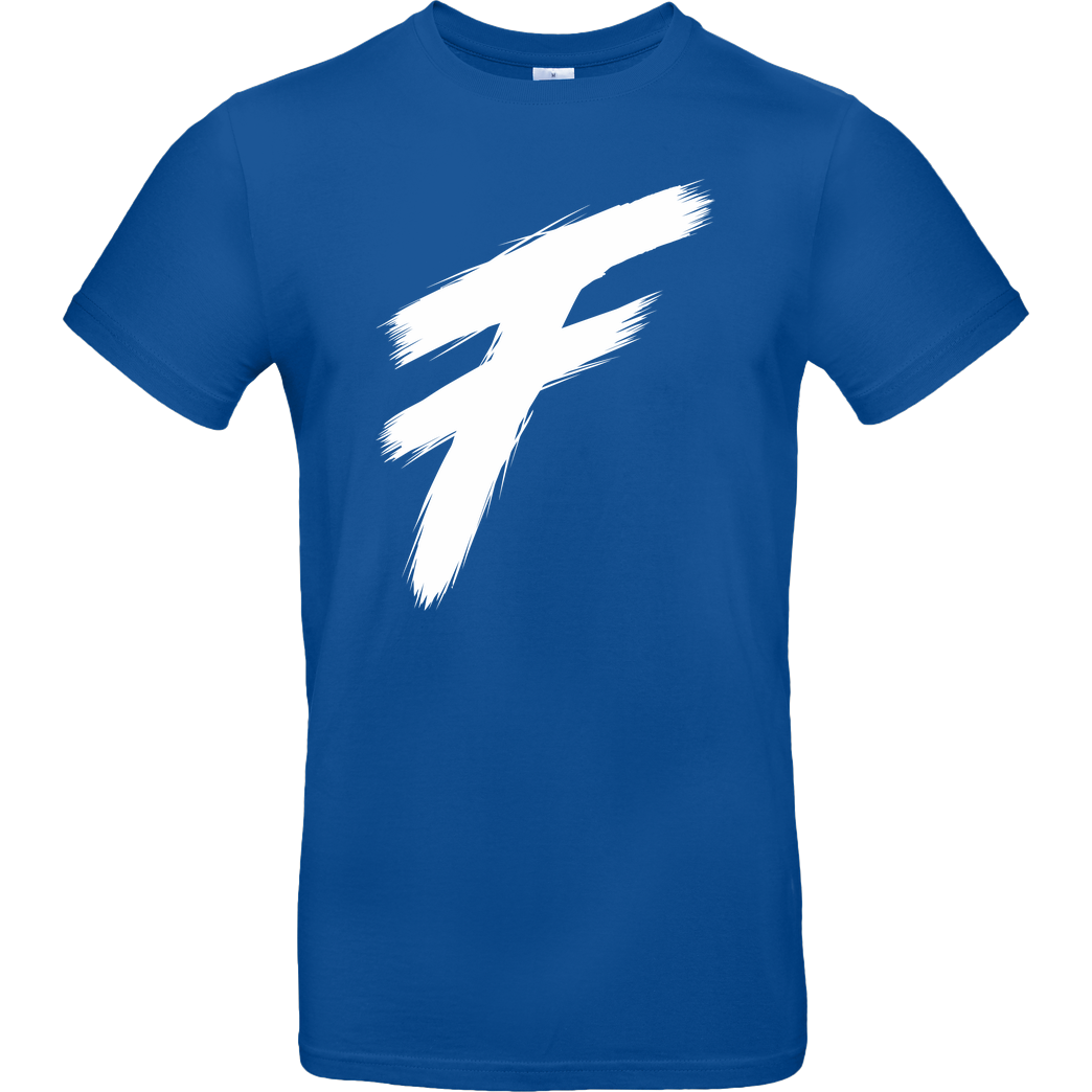 Freasy Freasy - F T-Shirt B&C EXACT 190 - Royal Blue