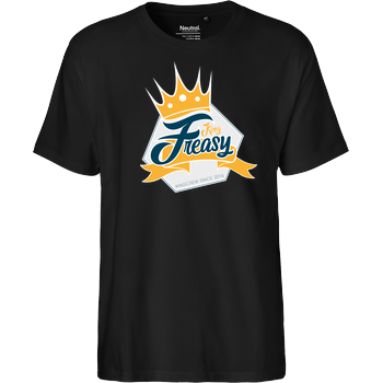 Freasy - King Fairtrade T-Shirt - black