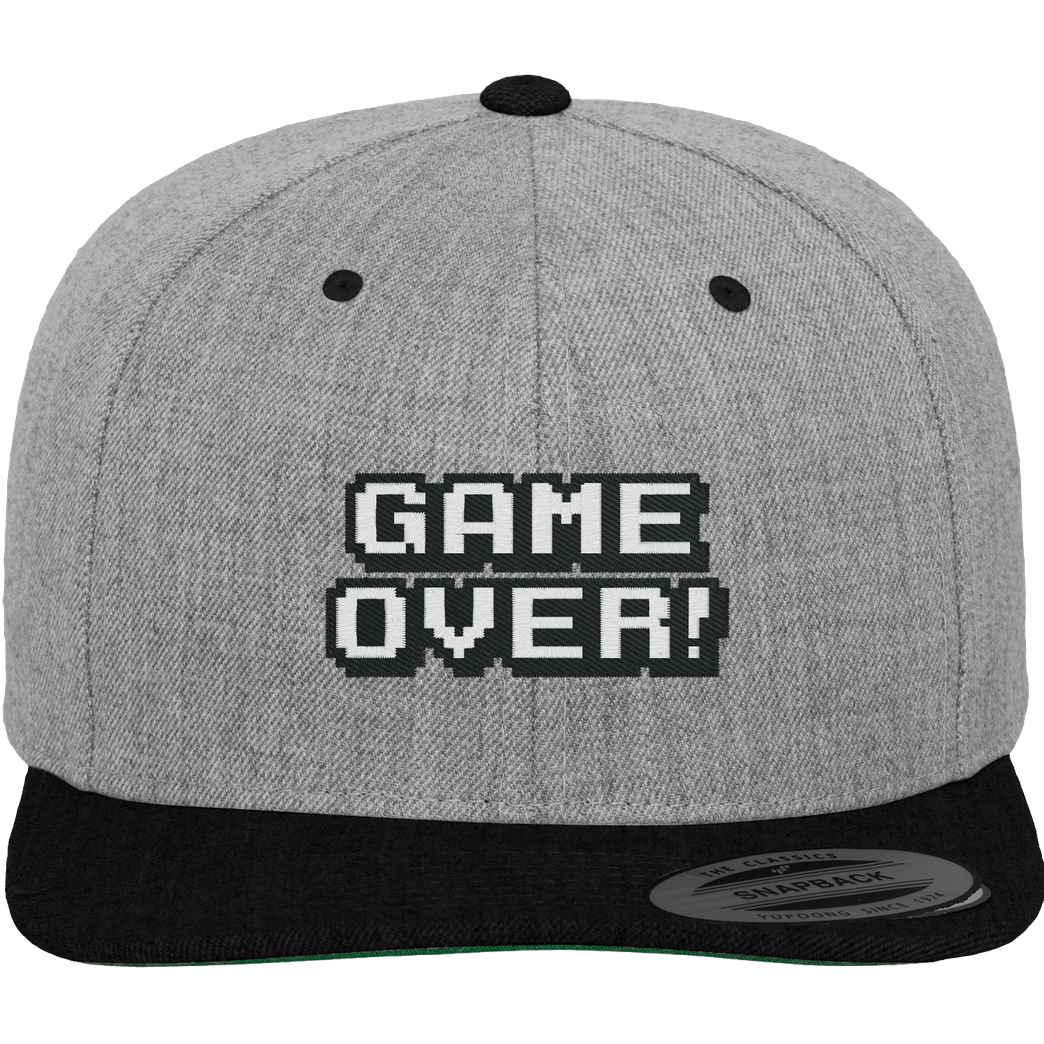 bjin94 Game Over Cap Cap Cap heather grey/black