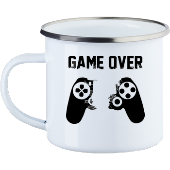 Game Over v1 Enamel Mug