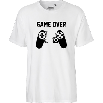 Game Over v1 Fairtrade T-Shirt - white