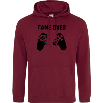 Game Over v1 JH Hoodie - Bordeaux