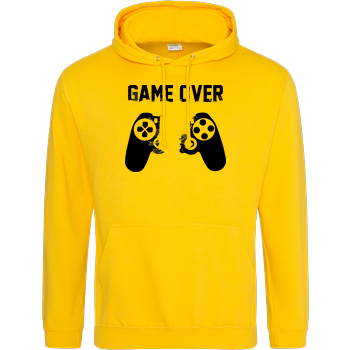 Game Over v1 JH Hoodie - Gelb