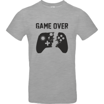 Game Over v2 B&C EXACT 190 - heather grey