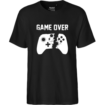Game Over v2 Fairtrade T-Shirt - black