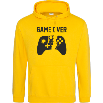 Game Over v2 JH Hoodie - Gelb