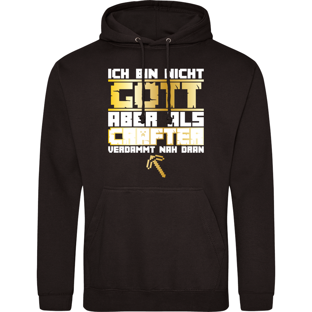 bjin94 Gamer Gott - MC Edition Sweatshirt JH Hoodie - Schwarz