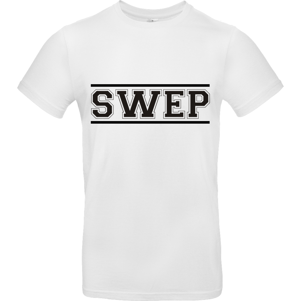 Gamerklinik Gamerklinik - SWEP College schwarz T-Shirt B&C EXACT 190 -  White