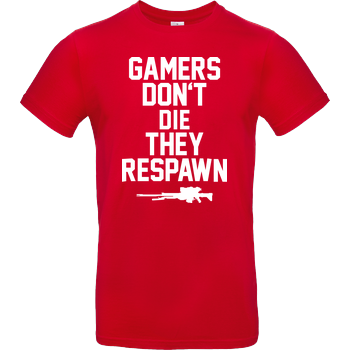 Gamers don't die B&C EXACT 190 - Red