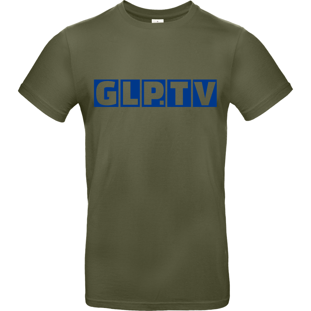 GermanLetsPlay GLP - GLP.TV royal T-Shirt B&C EXACT 190 - Khaki