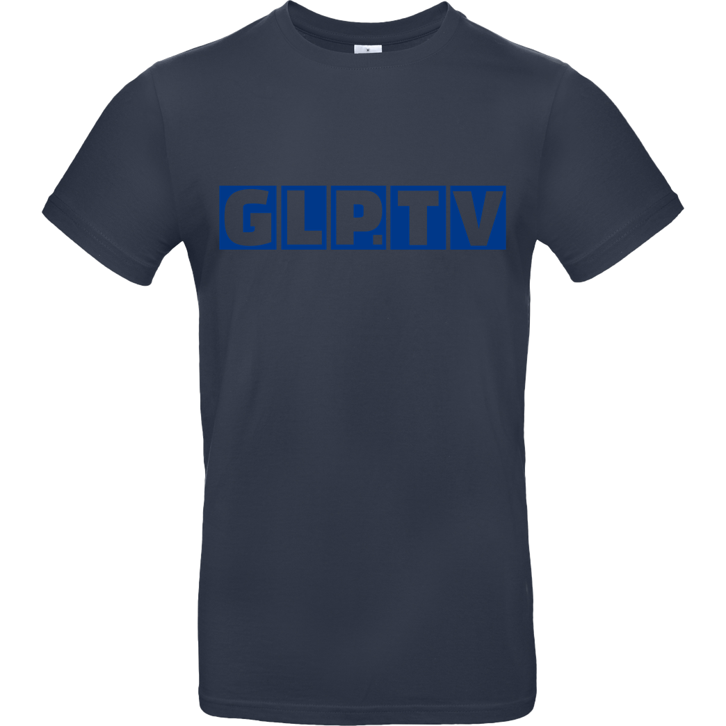 GermanLetsPlay GLP - GLP.TV royal T-Shirt B&C EXACT 190 - Navy