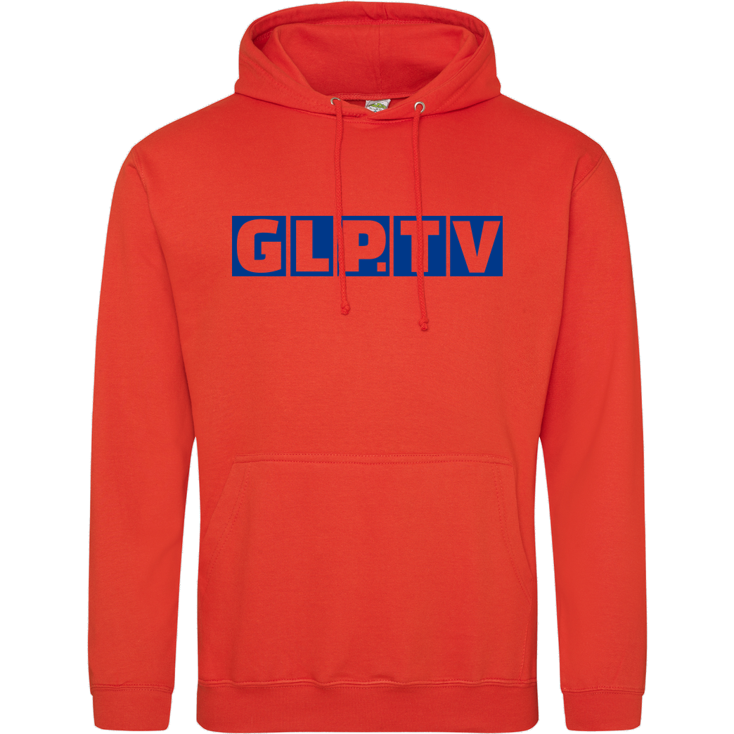 GermanLetsPlay GLP - GLP.TV royal Sweatshirt JH Hoodie - Orange