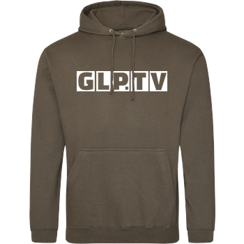 GLP - GLP.TV white JH Hoodie - Khaki