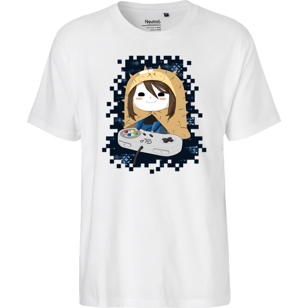 GermanLetsPlay GLP - Manu Chan T-Shirt Fairtrade T-Shirt - white
