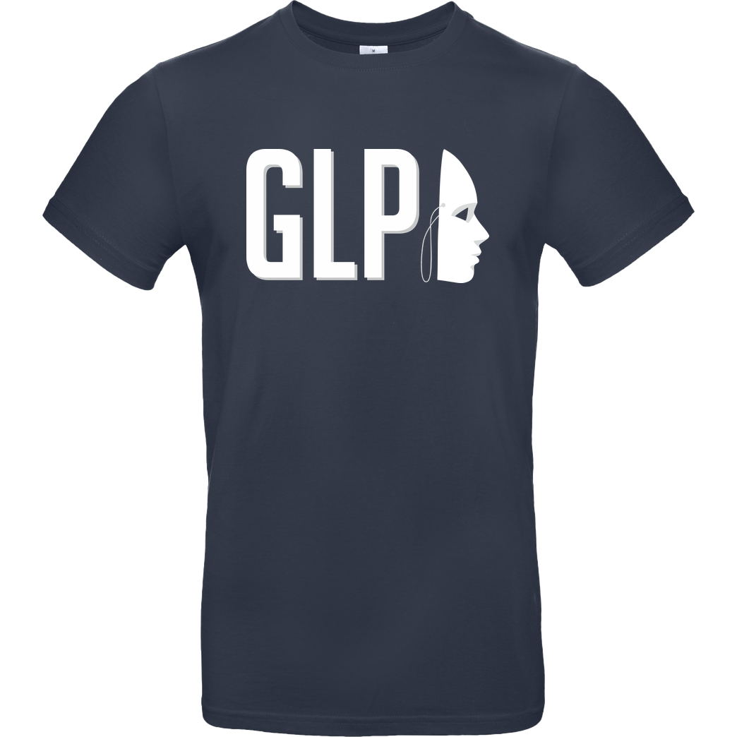GermanLetsPlay GLP - Maske T-Shirt B&C EXACT 190 - Navy