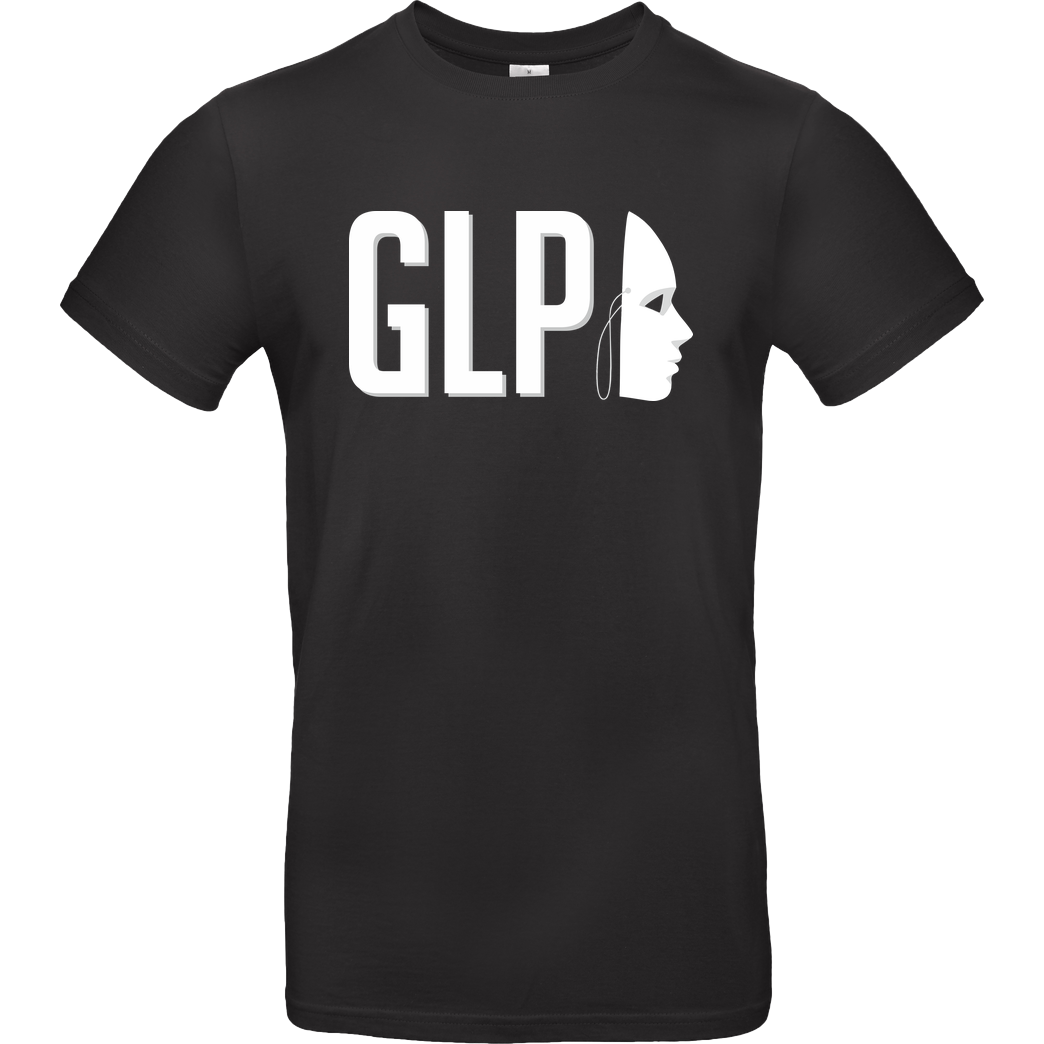 GermanLetsPlay GLP - Maske T-Shirt B&C EXACT 190 - Black