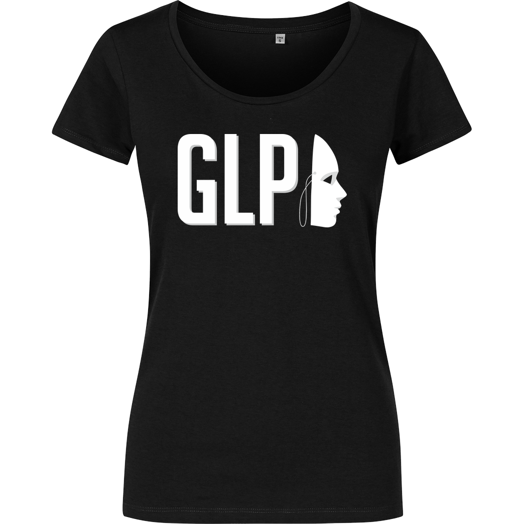 GermanLetsPlay GLP - Maske T-Shirt Girlshirt schwarz