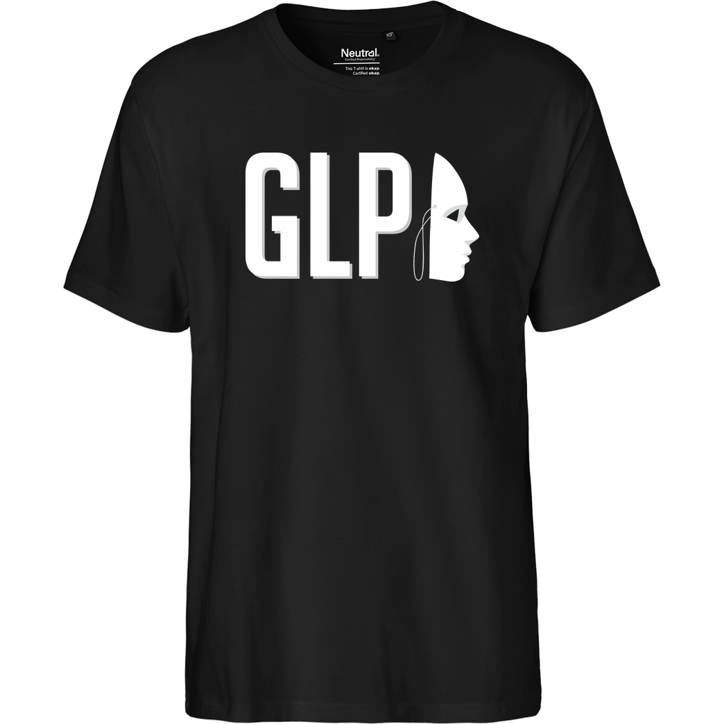 GermanLetsPlay GLP - Maske T-Shirt Fairtrade T-Shirt - black