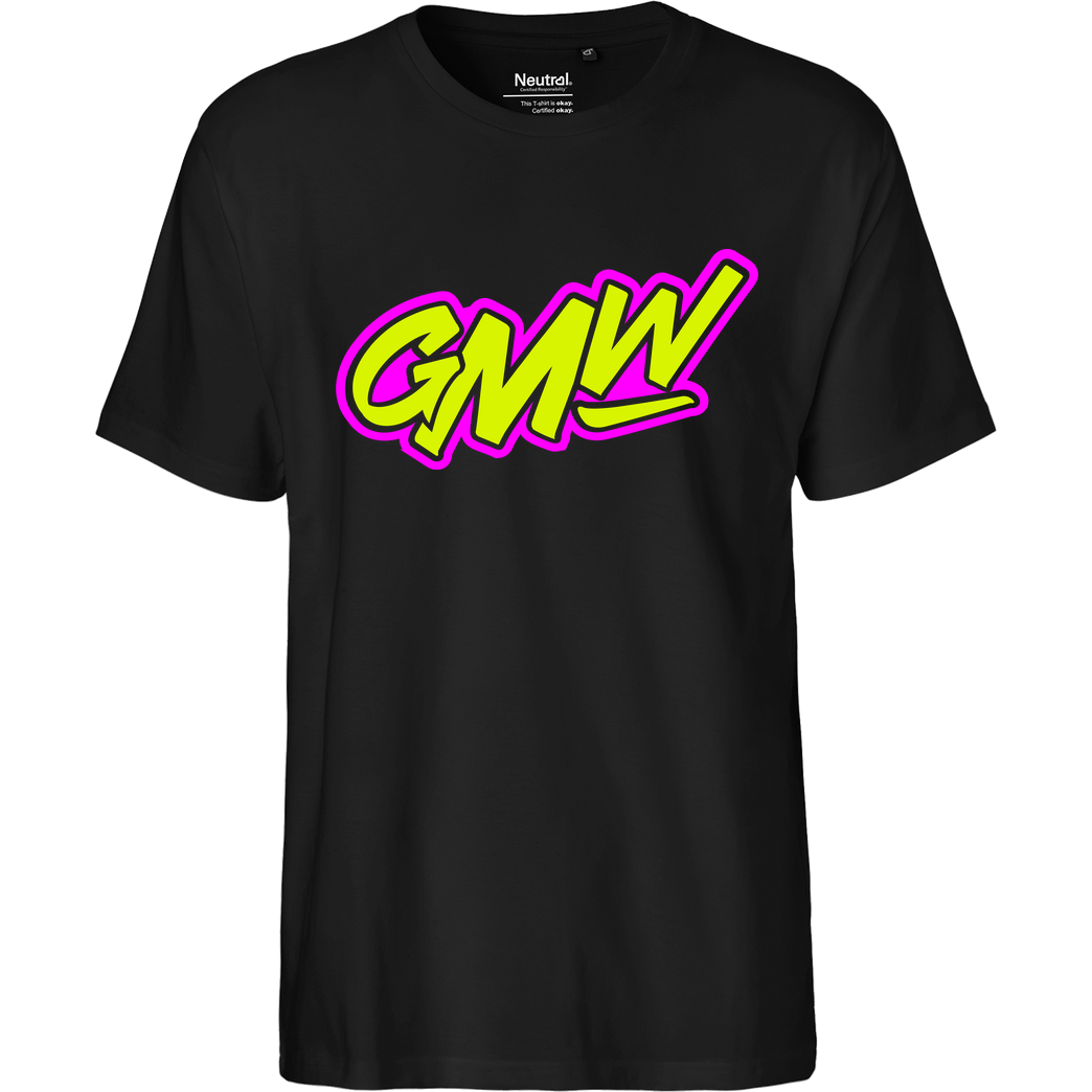 None GMW - GMW two colored Logo T-Shirt Fairtrade T-Shirt - black