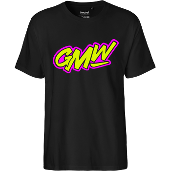 GMW - GMW two colored Logo Fairtrade T-Shirt - black
