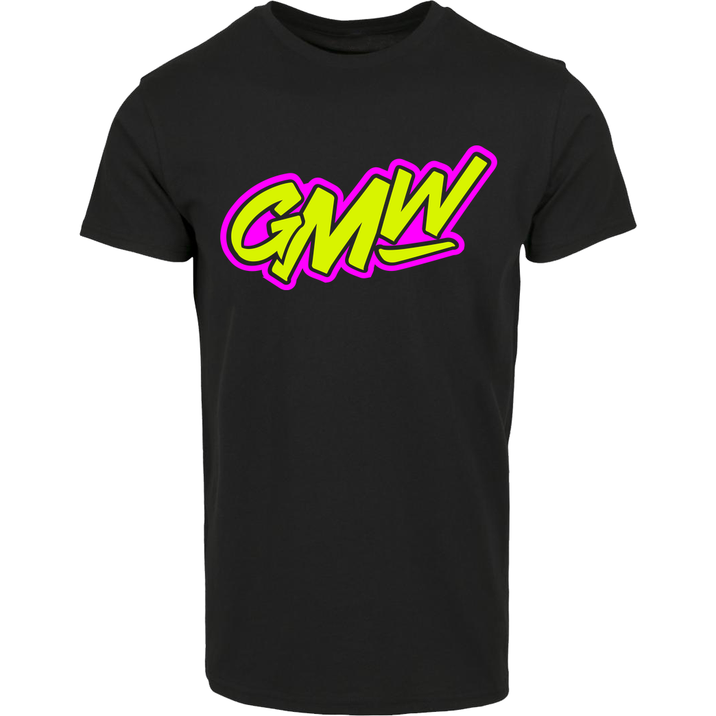 None GMW - GMW two colored Logo T-Shirt House Brand T-Shirt - Black
