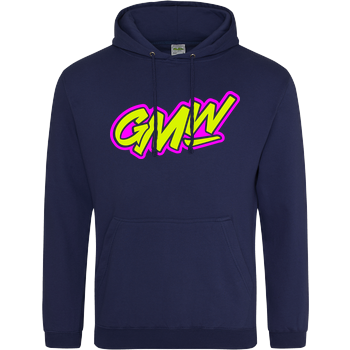 GMW - GMW two colored Logo JH Hoodie - Navy
