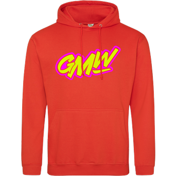 GMW - GMW two colored Logo JH Hoodie - Orange