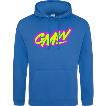 GMW - GMW two colored Logo JH Hoodie - Sapphire Blue