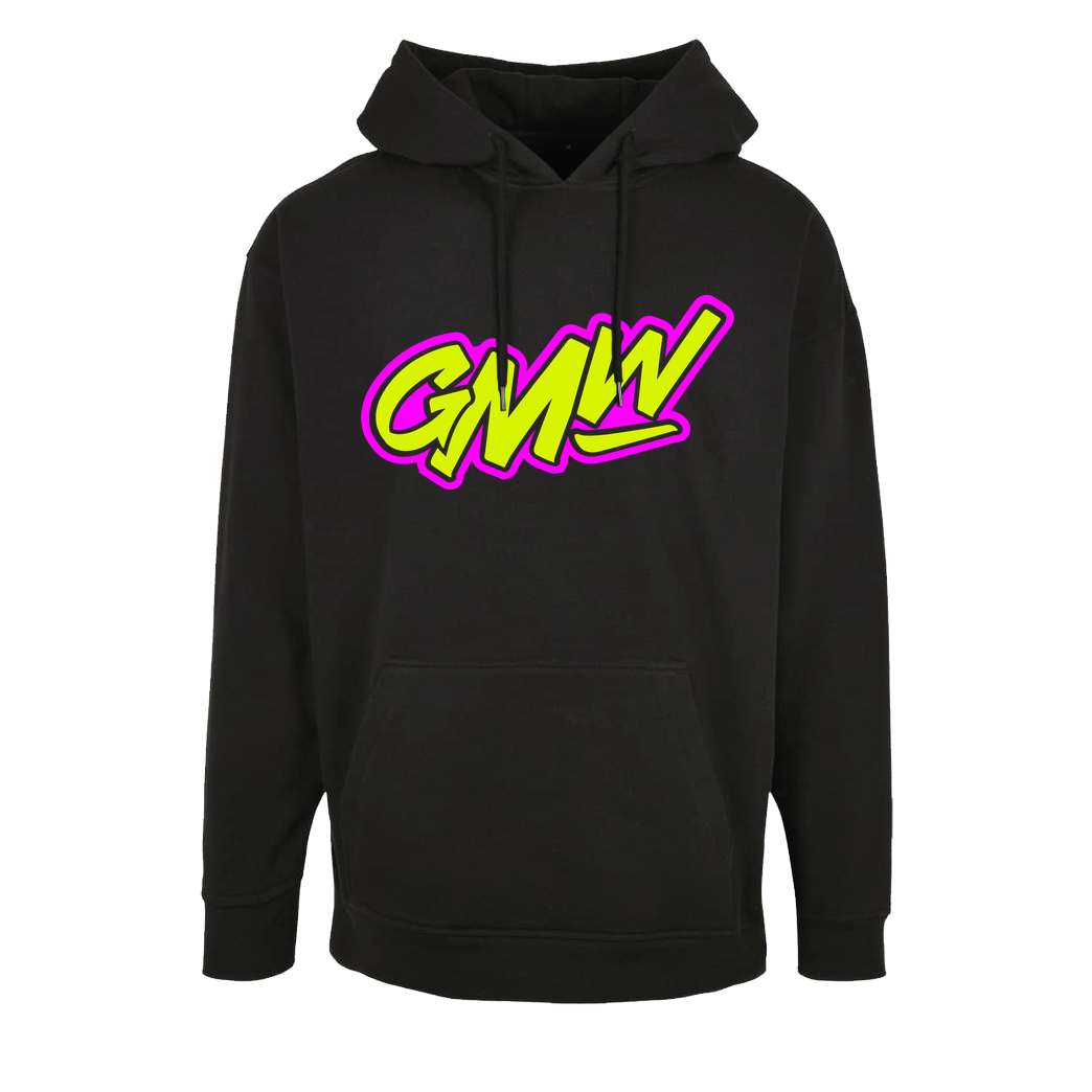 None GMW - GMW two colored Logo Sweatshirt Oversize Hoodie