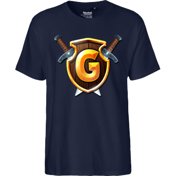 GommeHD - Wappen Fairtrade T-Shirt - navy