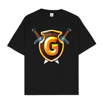 GommeHD - Wappen Oversize T-Shirt - Black