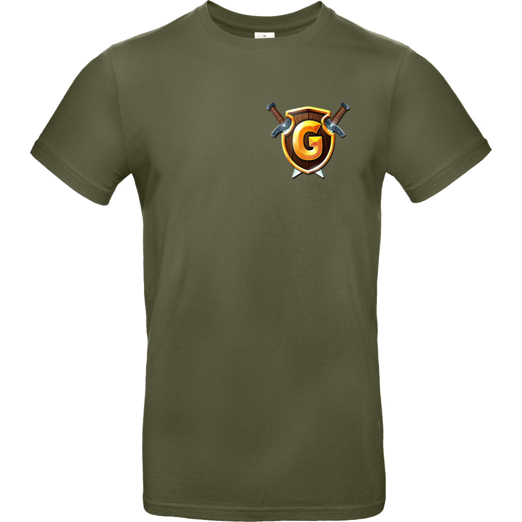 GommeHD GommeHD - Wappen klein T-Shirt B&C EXACT 190 - Khaki