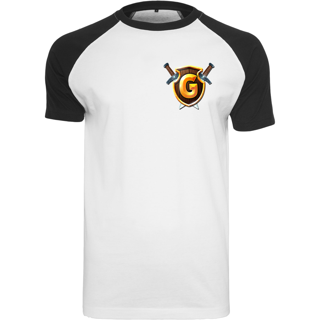 GommeHD GommeHD - Wappen klein T-Shirt Raglan Tee white