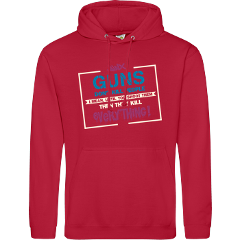 Guns don't Kill People JH Hoodie - red