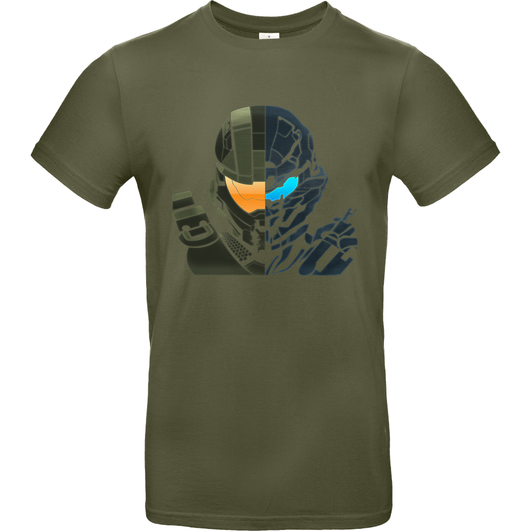 bjin94 H5 - Tribal T-Shirt B&C EXACT 190 - Khaki