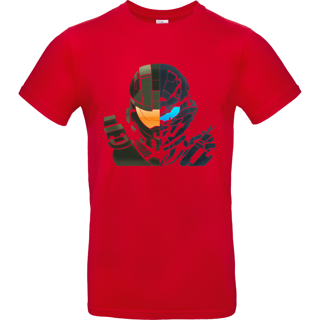 bjin94 H5 - Tribal T-Shirt B&C EXACT 190 - Red