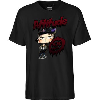 Hallodri - Attitude Fairtrade T-Shirt - black