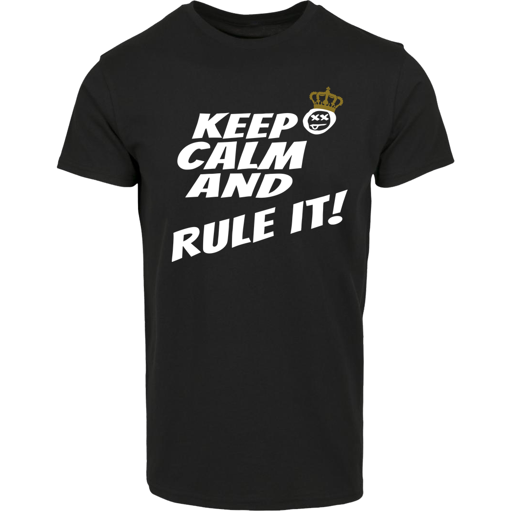 hallodri Hallodri - Keep Calm and Rule It! T-Shirt House Brand T-Shirt - Black