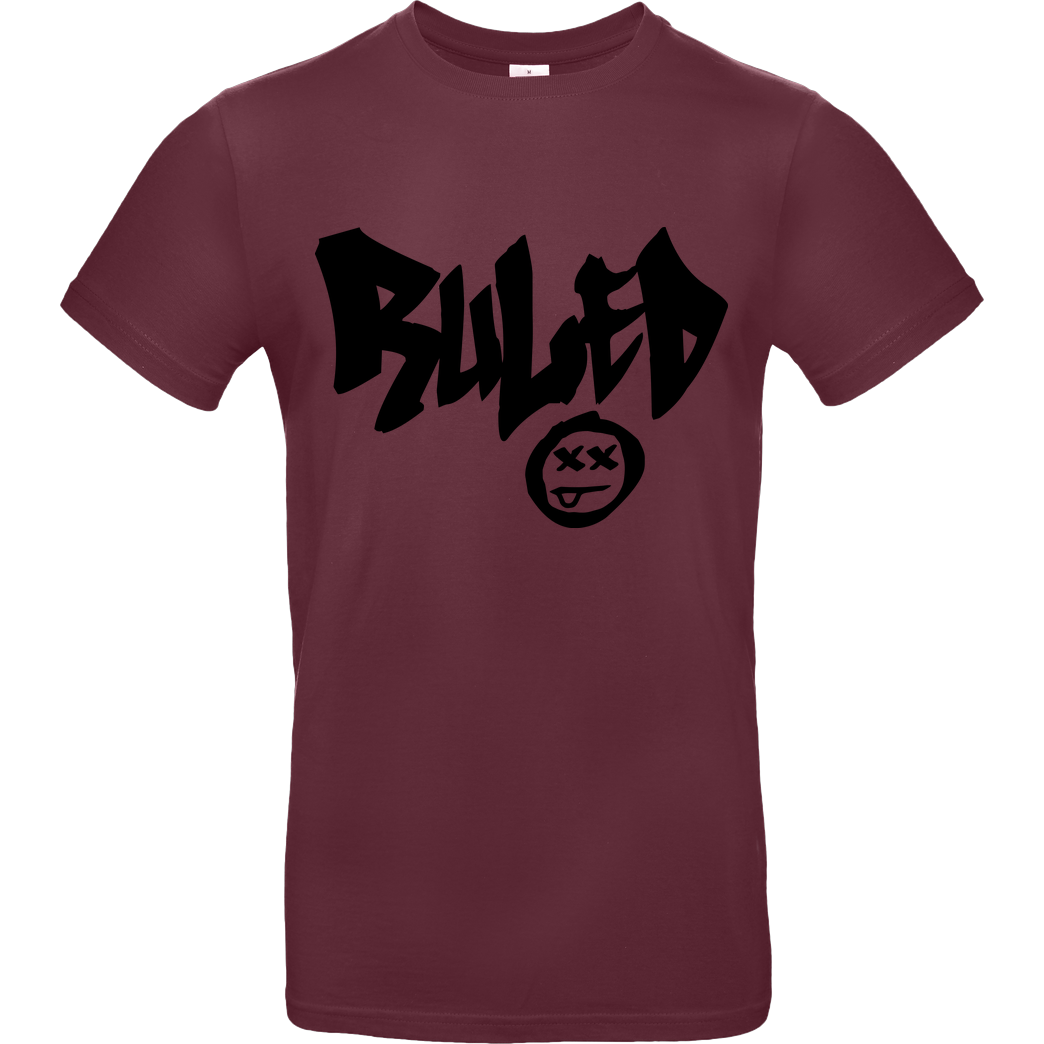 hallodri hallodri - Ruled T-Shirt B&C EXACT 190 - Burgundy