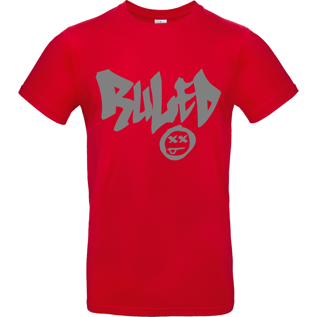 hallodri hallodri - Ruled T-Shirt B&C EXACT 190 - Red