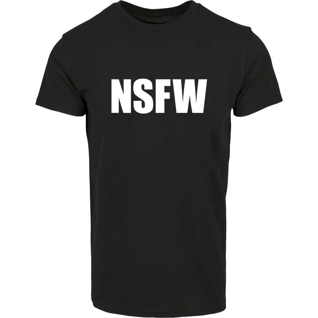 None NSFW T-Shirt House Brand T-Shirt - Black