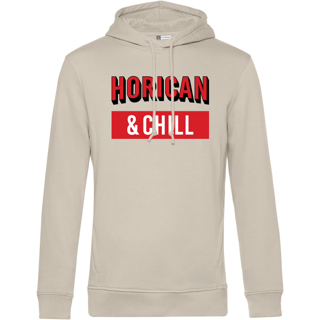 Horican Horican - and Chill Sweatshirt B&C HOODED INSPIRE - Off-White