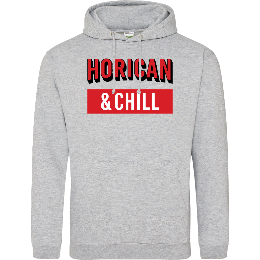 Horican Horican - and Chill Sweatshirt JH Hoodie - Heather Grey