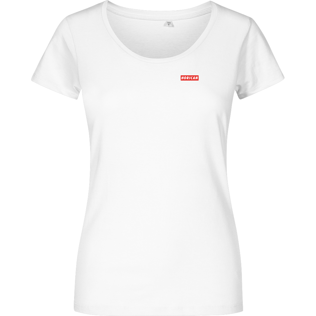 Horican Horican - Boxed Logo T-Shirt Girlshirt weiss
