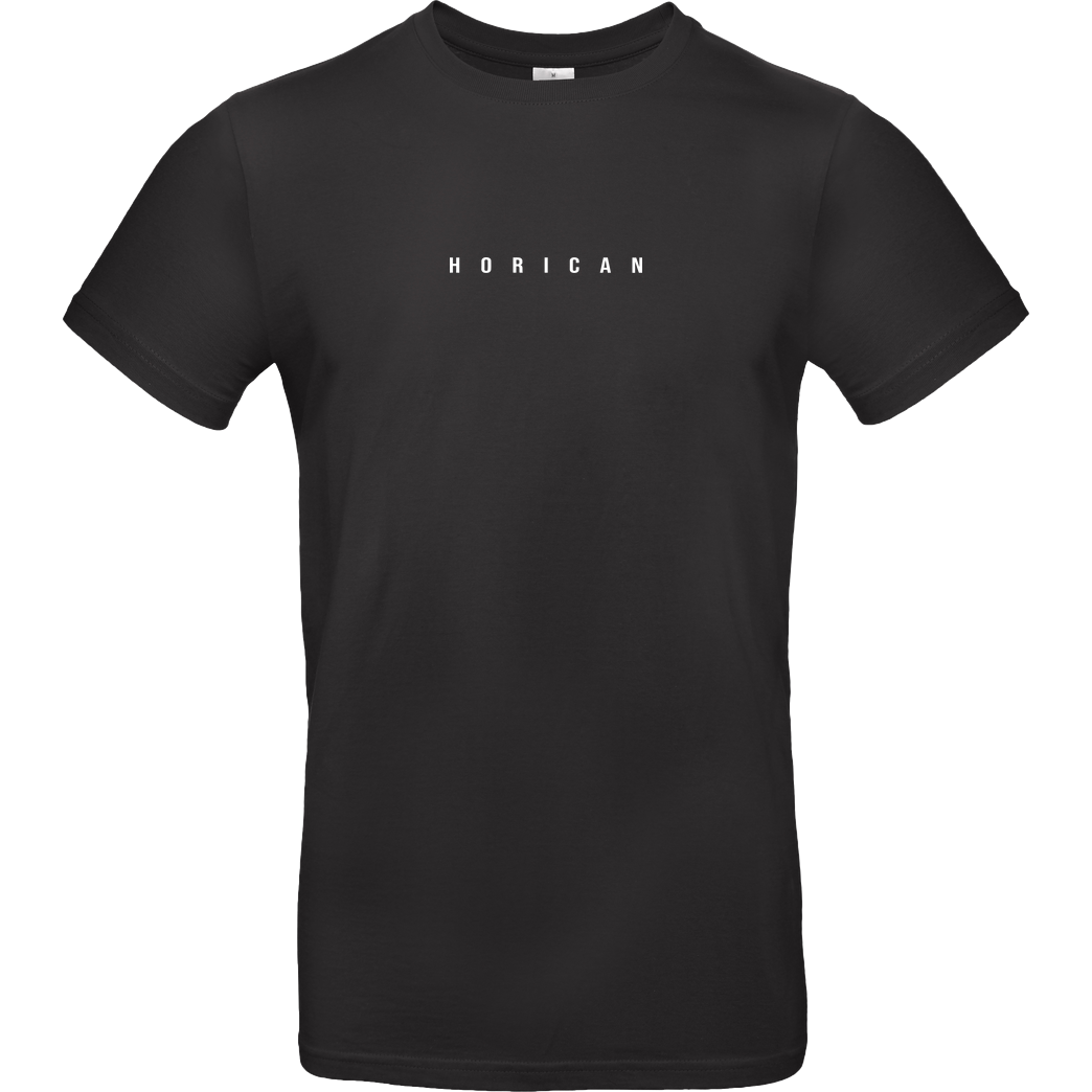 Horican Horican - Logo T-Shirt B&C EXACT 190 - Black