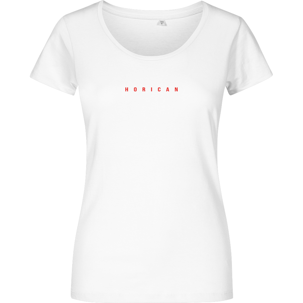 Horican Horican - Logo T-Shirt Girlshirt weiss