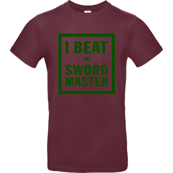 I beat the Sword Master B&C EXACT 190 - Burgundy
