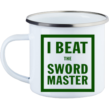 I beat the Sword Master Enamel Mug
