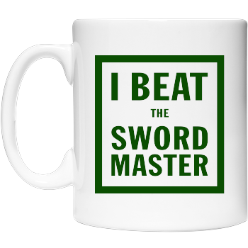 I beat the Sword Master Coffee Mug
