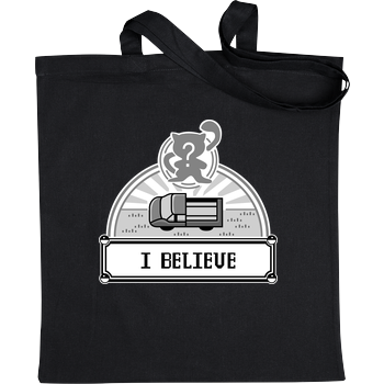 I Believe Bag Black